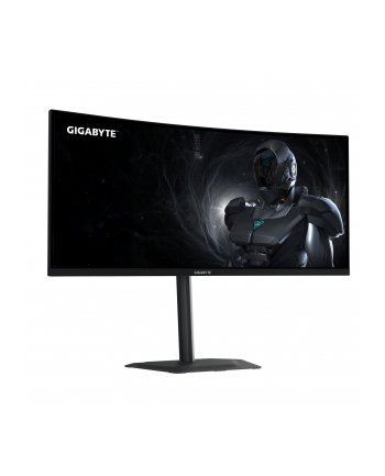 Gigabyte | GS34WQC A | 34 '' | SS VA | WQHD | 120 Hz | 1 ms | 3440 x 1440 pixels | 300 cd/m² | HDMI ports quantity 1 nr 2