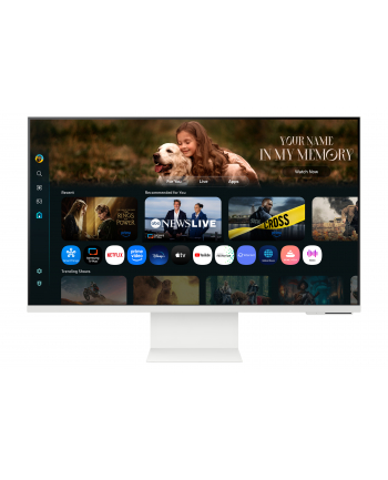 Samsung | LS32FM801UUXDU | 32 '' | VA | 16:9 | 60 Hz | 4 ms | 3840 x 2160 pixels | 400 cd/m² | HDMI ports quantity 1 | White nr 1