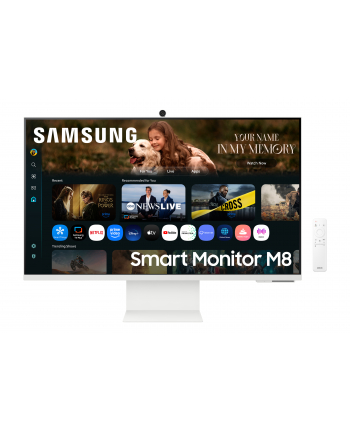 Samsung | LS32FM801UUXDU | 32 '' | VA | 16:9 | 60 Hz | 4 ms | 3840 x 2160 pixels | 400 cd/m² | HDMI ports quantity 1 | White nr 2