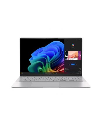 Asus Vivobook S S5507QA-MA112W | Cool Silver | 15.6 '' | OLED | 3K | 2880 x 1620 pixels | Glossy | Snapdragon X Elite | X1E 78 100 | 32 GB | LPDDR5X | Solid-state drive capacity 1000 GB | Qualcomm Adreno GPU | Windows 11 Home | 802.11be | Bluet