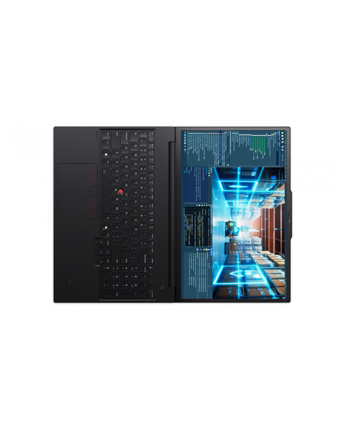 Lenovo ThinkPad P16v G3 Intel | Black | 16 '' | OLED | Touchscreen | WQUXGA | 3840 x 2400 pixels | Intel Core Ultra 7 | 265H | 64 (2x32) GB | SODIMM DDR5 | Solid-state drive capacity 1000 GB | NVIDIA RTX PRO 2000 Blackwell Generation | GDDR7 | główny