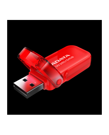 ADATA | USB Flash Drive | UV240 | 64 GB | USB 2.0 | Red