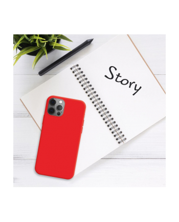 Fixed Etui Do Iphone 16E Story Czerwone Case Plecki Futerał Pokrowiec nr 1