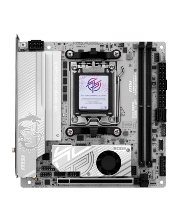 Płyta MSI MPG B850I EDGE TI WIFI /AMD B850/DDR5/SATA3/M.2/USB3.2/WiFi/BT/PCIe5.0/AM5/ITX