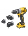 Wiertarko-wkrętarka z 4 głowicami 12V DCD703L2T DEWALT - nr 10