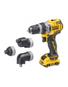 Wiertarko-wkrętarka z 4 głowicami 12V DCD703L2T DEWALT - nr 5