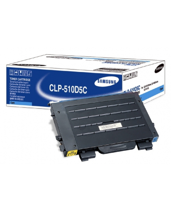 Toner Samsung CLP-510D5C do CLP-510 cyan - 5000str. (CLP-510D5C/ELS)