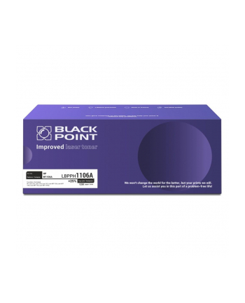 black point s.a.  Toner Black Point do Hp (W1106A) Black 1250 str. z chipem nr 1