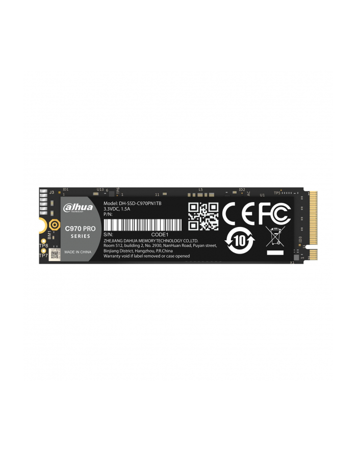 Dysk SSD Dahua C970 PRO 1TB M.2 2280 PCIe 4.0 x4 (7070/5280 MB/s) 3D NAND główny