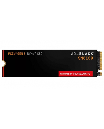 sandisk Dysk SSD WD Black SN8100 2TB M.2 2280 PCIe 5.0 NVMe (14900/14000 MB/s) WDS200T1X0M bez radiatora nr 2