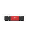 Dysk zewnętrzny SSD Silicon Power DS72 2TB USB-A USB-C (1050/850 MB/s) czerwony - nr 2