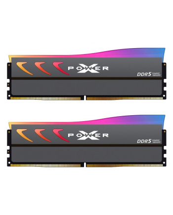 Pamięć DDR5 Silicon Power XPOWER Storm RGB Gaming 32GB (2x16GB) 6000MHz CL36 1.35V UDIMM Gray