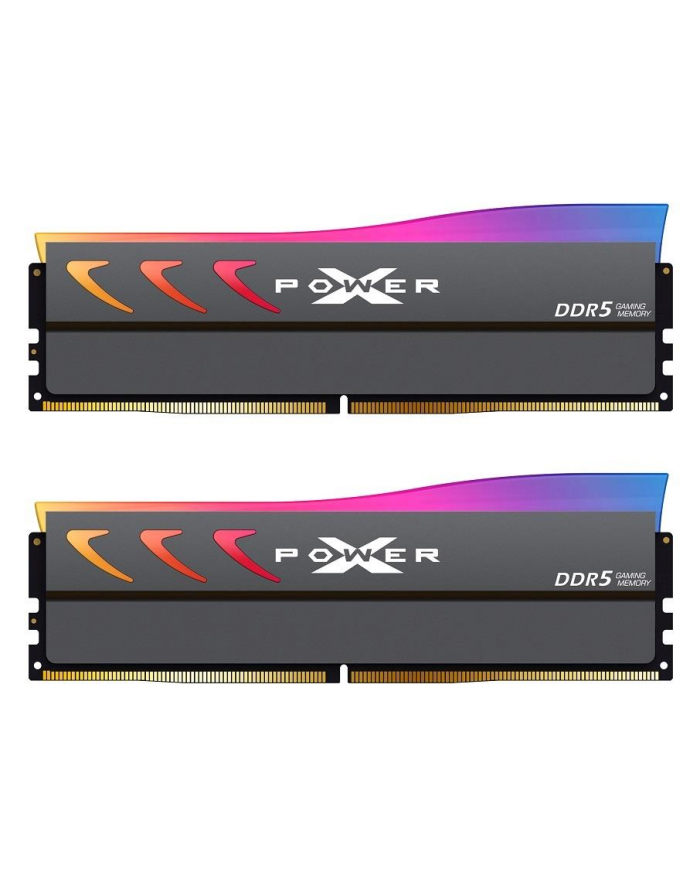 Pamięć DDR5 Silicon Power XPOWER Storm RGB Gaming 32GB (2x16GB) 6000MHz CL36 1.35V UDIMM Gray główny