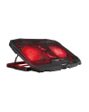 Podstawka chłodząca Rampage AD-RC4 pod laptop 12,1-15,6'' regulowana czarna - nr 1