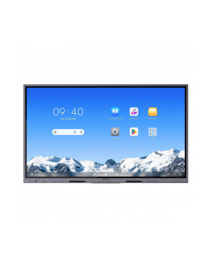 Monitor interaktywny HIKVISION DS-D5C75RB/A2L 75'' 4K (System Android 14, EDLA) główny