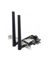 Karta sieciowa Asus PCE-AX1800 Dual Band PCI-E WiFi 6 (802.11ax), Bluetooth 5.2, WPA3, OFDMA, MU-MIMO - nr 15