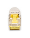 Wtyk RJ45 DIGITUS kat.6A, PoE++, 10GbE, ekranowany, metalowy, beznarzędziowy, AWG 27-22,linka/drut - nr 18