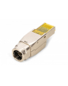 Wtyk RJ45 DIGITUS kat.6A, PoE++, 10GbE, ekranowany, metalowy, beznarzędziowy, AWG 27-22,linka/drut - nr 3