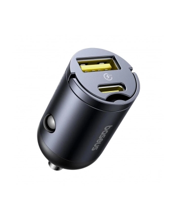 Ładowarka samochodowa z gniazdem USB QC4.0+ oraz USB-C PD 3.0 Baseus C00035001121-02 30W