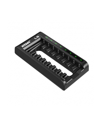 x-tar Ładowarka do akumulatorów R03 / AAA oraz R6 / AA Li-ion 1,5V / NiMH Xtar L8
