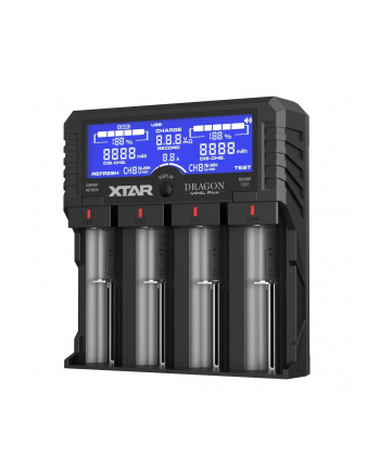 x-tar Ładowarka do akumulatorów cylindrycznych li-ion 18650 Xtar VP4L+ Dragon