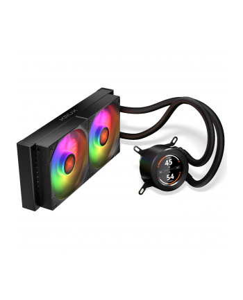 cooling.pl Chłodzenie wodne KRUX HydroGlance 240 ARGB LCD (KRXE003) 120 mm