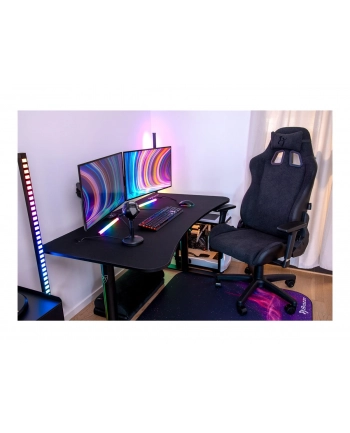 Arozzi Arena Gaming Tisch Medium 140x71cm - Pure Black/schwarz