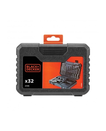 Black&Decker 32 szt. zestaw akcesoriów do wiercenia i wkręcania A7216