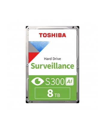 Dysk Toshiba S300 AI MG10ADA800E-V 8TB 3,5'' 7200 512MB SATA III Surveillance