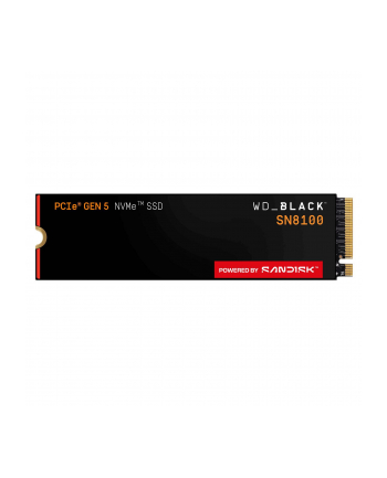 sandisk Dysk SSD WD Black SN8100 8TB M.2 2280 PCIe 5.0 NVMe (14900/13200 MB/s) WDS800T1X0M bez radiatora