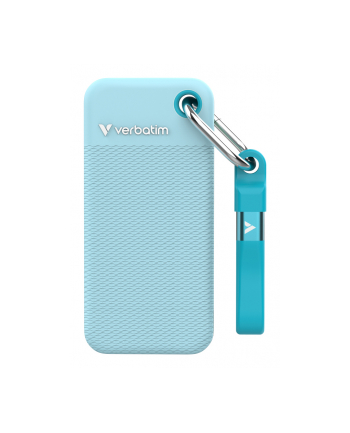 Dysk SSD zewnętrzny Verbatim Pocket 2TB USB-C 3.2 Gen 2 niebieski