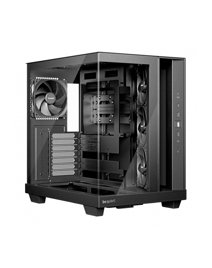 listan gmbh  Obudowa be quiet! Light Base 500 Black ATX Midi z oknem bez zasilacza główny