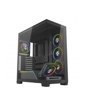 Obudowa Modecom Volcano Stellar Plus ARGB MIDI 5F, czarna