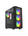 Obudowa komputerowa SAVIO NOCTIS GLASS RGB X1 - nr 3