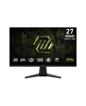 Monitor MSI 27'' MAG 275QF E20 Rapid IPS WQHD 200Hz 2xHDMI DP