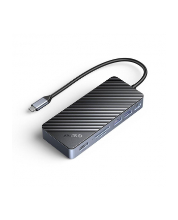 HUB USB-C z obudową na dysk Orico OM28P-G2-BK-EP M.2, 10 Gbps, HDMI 4K 60Hz PD 100W