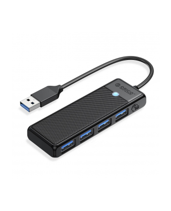 Hub USB-A Orico PAPW4A-U3-015-BK-BP 4x USB-A 3.0 5Gbps czarny