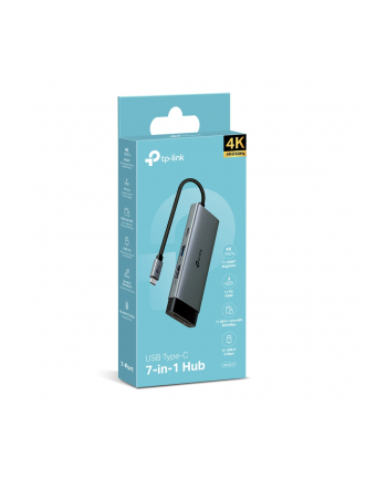 tp-link systems inc. Hub USB TP-Link UH7021C USB-C 3xUSB HDMI SD microSD USB-C PD nr 2
