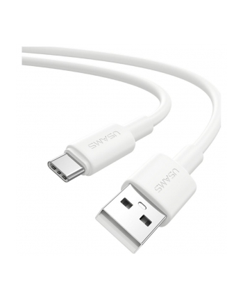 Kabel USB Usams U90 USB-A/USB-C 1m 3A biały nr 1