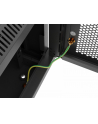 Szafa instalacyjna Rack 19'' Lanberg 6U 600x600 wisząca czarna drzwi perforowane (flat pack) - nr 3