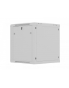 Szafa instalacyjna Rack wisząca 19'' 12U 600x600 szara drzwi perforowane Lanberg (flat pack) - nr 15
