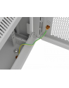 Szafa instalacyjna Rack wisząca 19'' 12U 600x600 szara drzwi perforowane Lanberg (flat pack) - nr 3