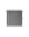 Szafa instalacyjna Rack wisząca 19'' 12U 600x600 szara drzwi perforowane Lanberg (flat pack) - nr 6