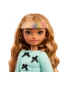 Barbie Dream Besties Zia Lalka i akcesoria, lalka modowa do ustawiania w różnych pozach o falowanych brązowych włosach JGG36 - nr 6
