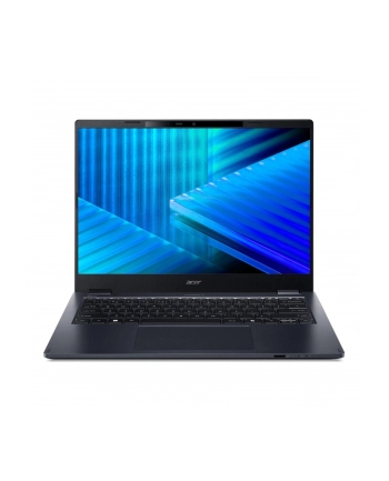 Notebook Acer TravelMate P4 TMP414-55-TCO 14''2.8K/Ultra 5 225U/16GB/SSD512GB/Intel/11PR Abyss Blue 3Y