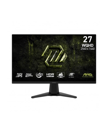 Monitor MSI 27'' MAG 275QF E20 Rapid IPS WQHD 200Hz 2xHDMI DP