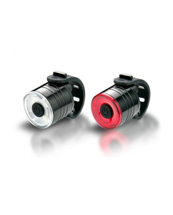 Lampki rowerowe bateryjne zestaw przednia + tylna everActive Blinky BL-X3R nr 1