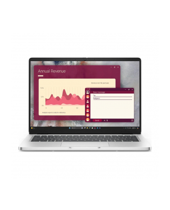 Notebook Dell Pro 14 PC14250 14''FHD+/Ultra 7 255U/16GB/SSD512GB/Intel/11PR Silver 3Y ProSupport