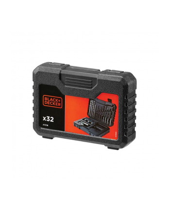 Black&Decker 32 szt. zestaw akcesoriów do wiercenia i wkręcania A7216