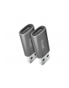 trust Adapter Calyx USB-C do USB-A dwupak szary - nr 13